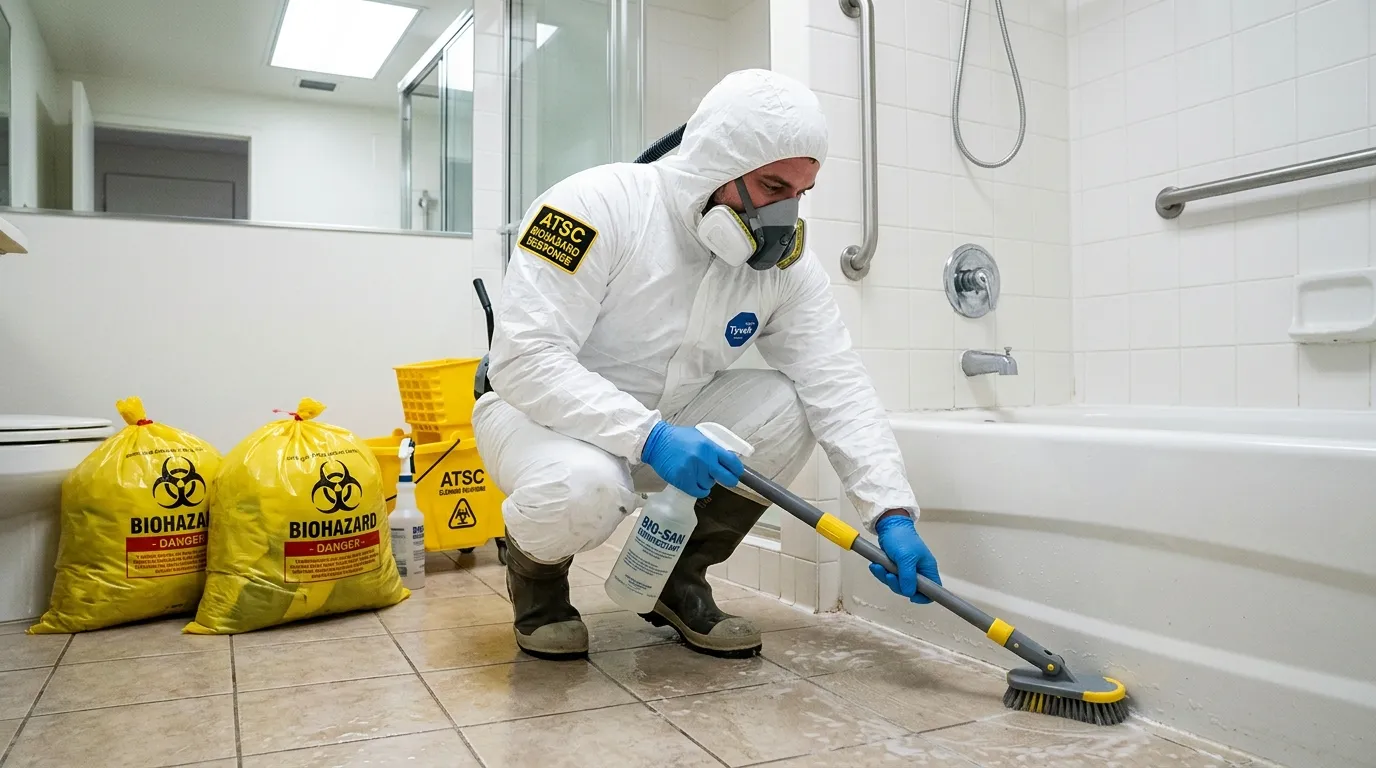 Decontamination equipment deployed for Blood Cleanup in Lima